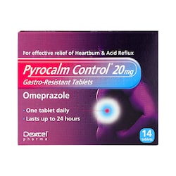 Pyrocalm Control 20mg Gastro-Resistant 14 Tablets