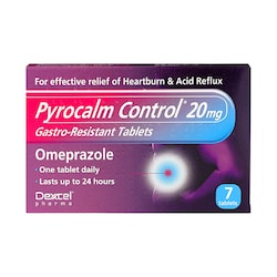 Pyrocalm Control 20mg Gastro-Resistant 7 Tablets
