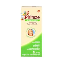 Piriteze Allergy 1mg/1ml Syrup 70ml