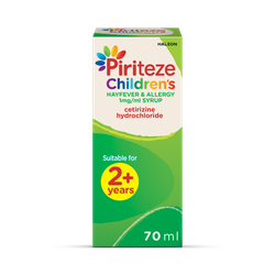 Piriteze Allergy 1mg/1ml Syrup 70ml