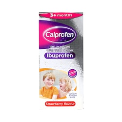 Calprofen 100mg/5ml Oral Suspension Ibuprofen 100ml