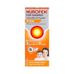 Nurofen for Children Cold, Pain and Fever 100mg/5ml Oral Suspension