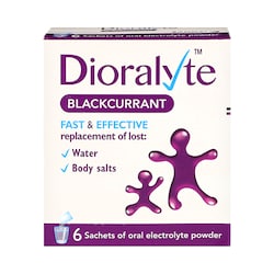 Dioralyte Blackcurrant 6 Sachets