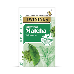 Twinings Superblends Super Green Matcha Tea Bags 20 Tea Bags