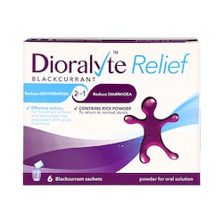 Dioralyte Relief Blackcurrent 6 Sachets