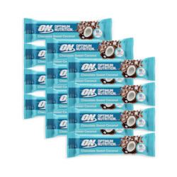 Optimum Nutrition Chocolate Sweet Coconut Protein Bar 12x 59g