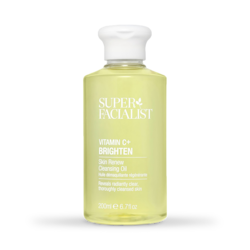 Super Facialist Vitamin C+ Brighten Skin Renew Cleansing Oil 200ml