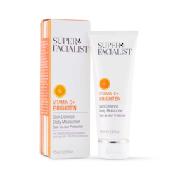 Super Facialist Vitamin C+ Brighten Skin Defence Daily Moisturiser 75ml