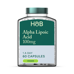 Holland & Barrett Alpha Lipoic Acid 100mg 60 Capsules