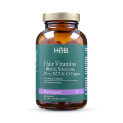 Holland & Barrett Hair Vitamin Pineapple Flavour 60 Gummies