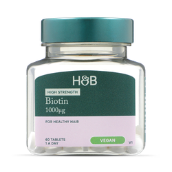 Holland & Barrett Biotin 1000ug 60 Tablets