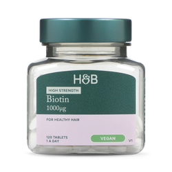 Holland & Barrett Biotin 1000ug 120 Tablets