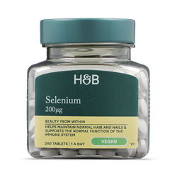 Holland & Barrett Selenium 200ug 240 Tablets