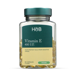 Holland & Barrett Vegan Natural Vitamin E 400I.U 90 Capsules