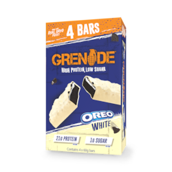 Grenade Oreo White Chocolate Protein Bar 4x 60g