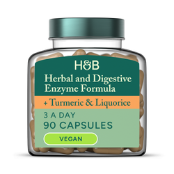 Holland & Barrett Herbal Digestive and Enzyme Formula 90 Capsules