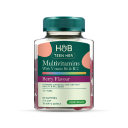 Holland & Barrett Teens Growing & Active Calcium, Vitamin D & Magnesium 30 Tablets