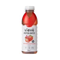 Vieve Strawberry & Rhubarb Protein Water 500ml