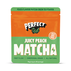 PerfectTed Juicy Peach Matcha Tea Powder 75g
