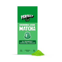 Perfect Ted Matcha Green Tea Powder Pods x10