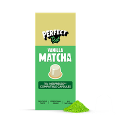 Perfect Ted Vanilla Matcha Green Tea Powder Pods x10