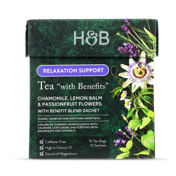 Holland & Barrett Relaxation Support Tea 10 Tea Bags