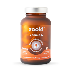 Zooki Liposomal Vitamin C 1000mg Capsules 30 Servings 60 Capsules