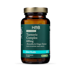 Holland & Barrett High Strength Turmeric 600mg plus Boswellia & Ginger 90 Capsules