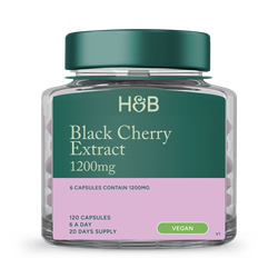 Holland & Barrett Black Cherry Extract 120 Capsules