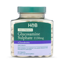 Holland & Barrett High Strength Glucosamine Sulphate & Chondroitin 120 Tablets
