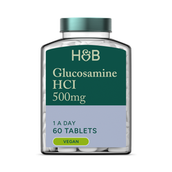 Holland & Barrett Vegan Glucosamine 500mg 60 Tablets