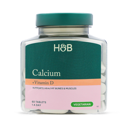 Holland & Barrett Calcium + Vitamin D 600mg 60 Tablets