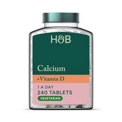 Holland & Barrett Calcium 600mg & Vit D 240 Tablets