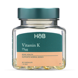 Holland & Barrett Vitamin K2 75ug 30 Capsules