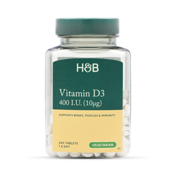 Holland & Barrett Vitamin D 400 I.U. 10ug 240 Tablets