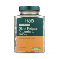 Holland & Barrett Vitamin C High Strength Slow Release 1000mg 120 Tablets