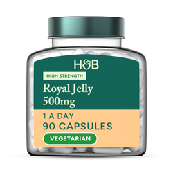 Holland & Barrett High Strength Royal Jelly 500mg 90 Capsules