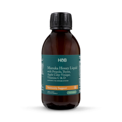 Holland & Barrett Manuka Honey Tonic + Propolis, Thyme, Apple Cider Vinegar & Vit C 200ml