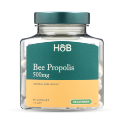 Holland & Barrett Bee Propolis 500mg 90 Capsules
