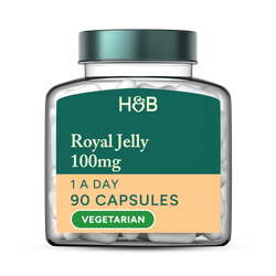 Holland & Barrett Royal Jelly 100mg 90 Capsules