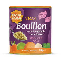 Marigold Swiss Vegetable Bouillon Stock Powder, Reduced Salt 150g