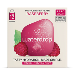 Waterdrop Flair Raspberry Microdrink 12x Hydration Cubes