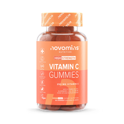 Novomins Vitamin C Orange Flavoured 60 Gummies