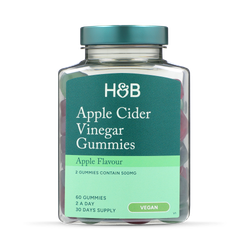 Holland & Barrett Apple Cider Vinegar 250mg with the Mother Apple Flavour 60 Gummies