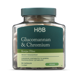 Holland & Barrett Glucomannan & Chromium 60 Capsules