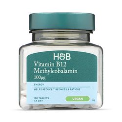 Holland & Barrett Vitamin B12 100ug 120 Tablets