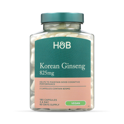 Holland & Barrett Korean Ginseng 180 Capsules