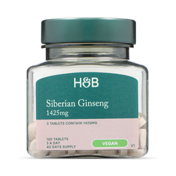 Holland & Barrett Siberian Ginseng 120 Tablets
