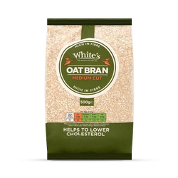 Whites Oat Bran Medium 500g