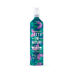 Faith In Nature Body Wash Lavender & Geranium 500ml Aluminium